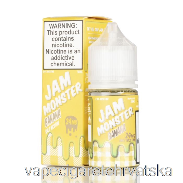 Vape Hrvatska Banana - Pekmez Monster Salts - 30ml 24mg